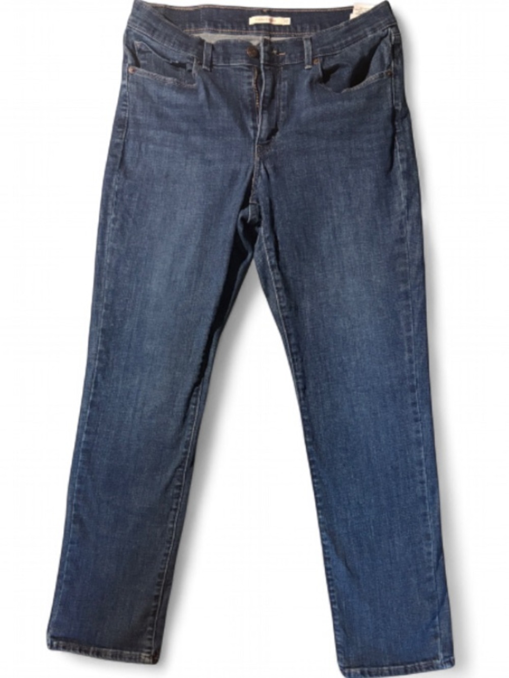 Levi’s Classic Straight Jeans Size 10 Medium Wash Stretch Denim